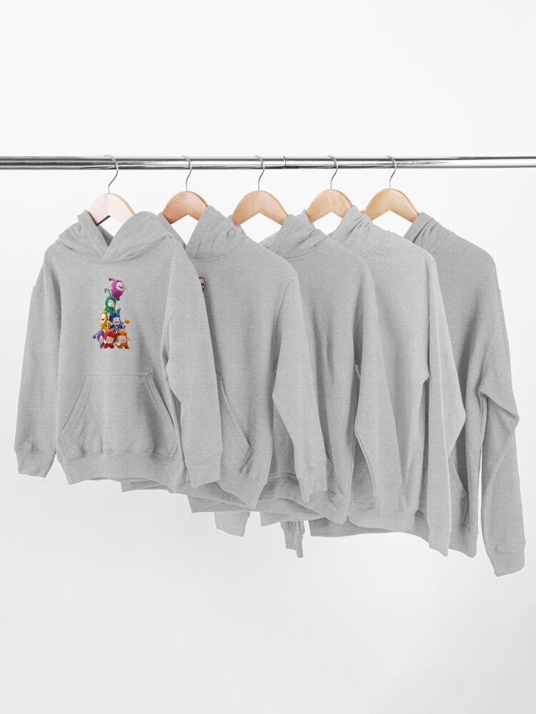 Alternate view of Oddbods happy birthday Kids Pullover Hoodie