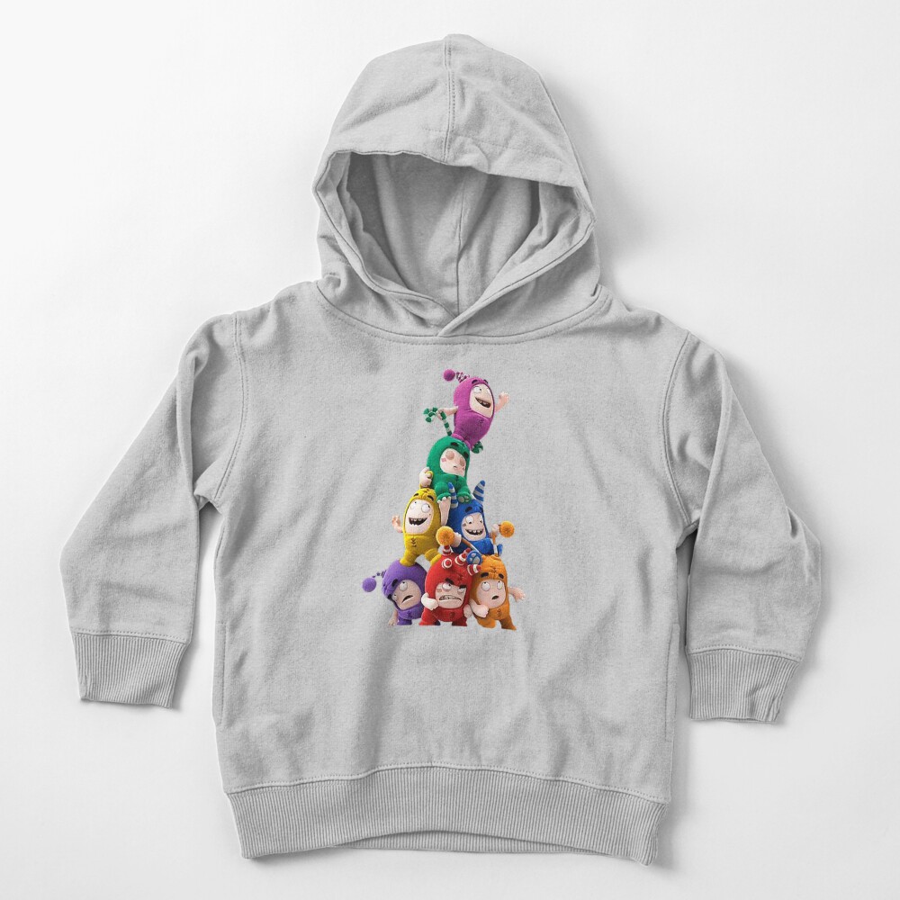 Oddbods happy birthday Toddler Pullover Hoodie