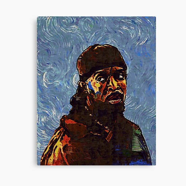Item preview, Omar Little by VanGogh - www.art-customized.com designed and sold by art-customized.