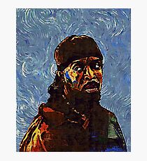 Omar Little by VanGogh - www.art-customized.com Photographic Print
