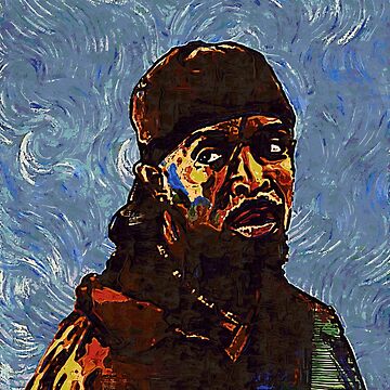 Artwork thumbnail, Omar Little by VanGogh - www.art-customized.com by art-customized