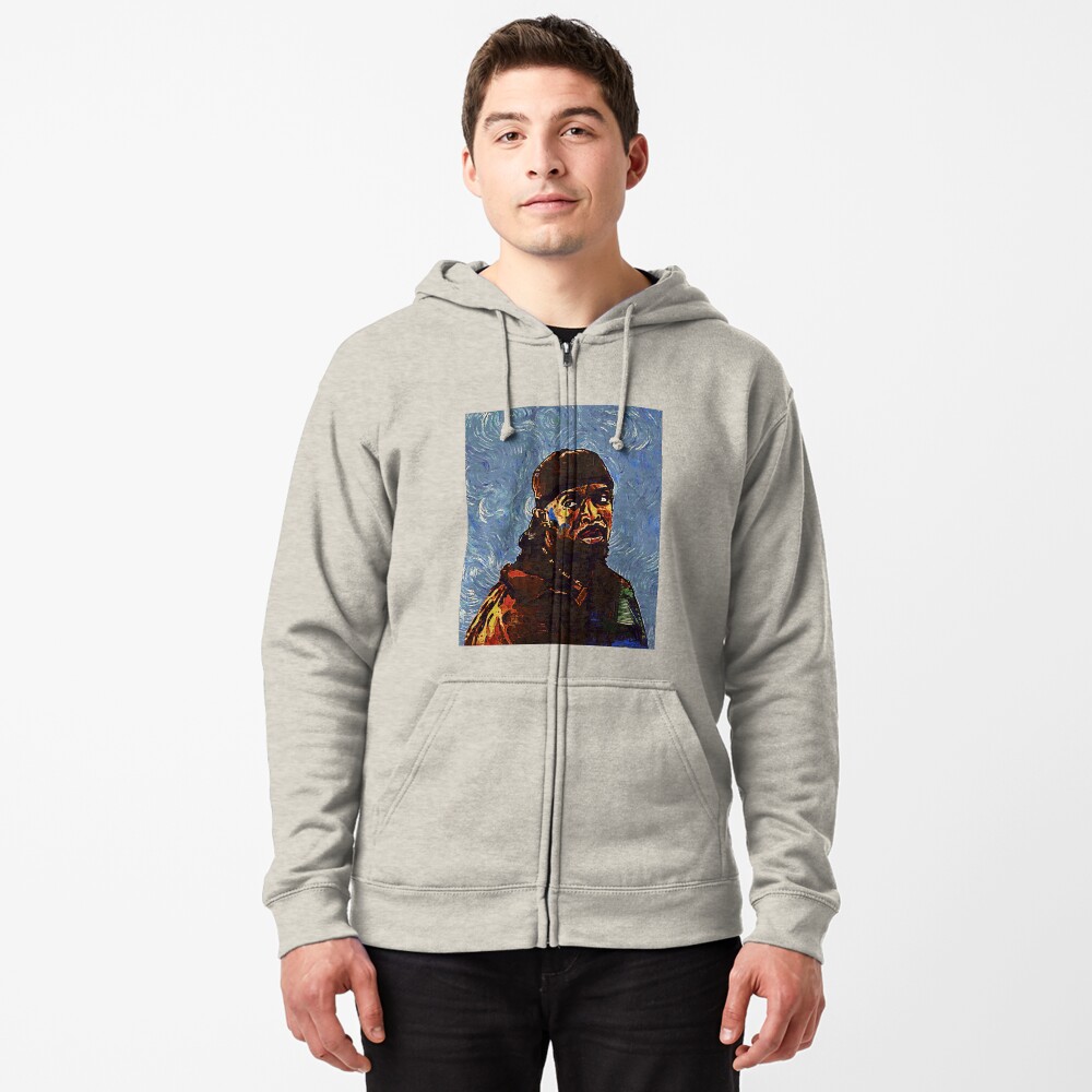 Item preview, Zipped Hoodie designed and sold by art-customized.