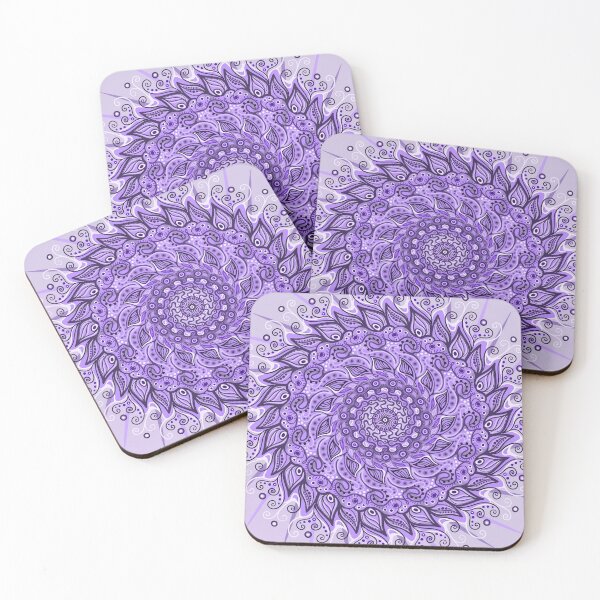 Item preview, Purple dream mandala designed and sold by MandalaSpirit.