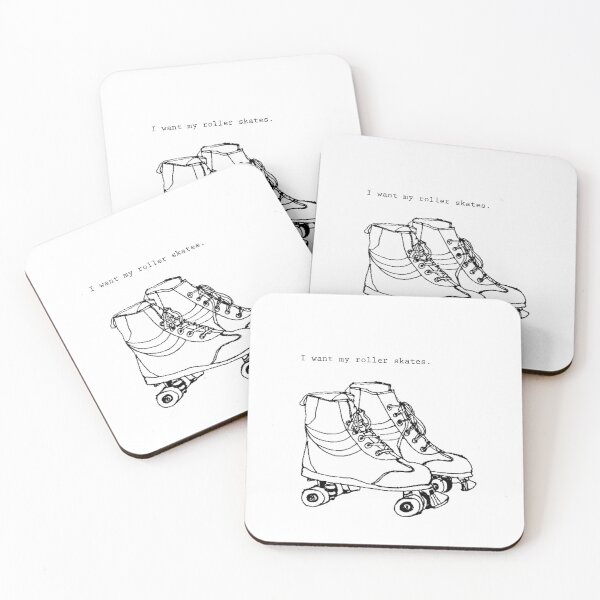Item preview, I want to roller skate. designed and sold by ArtbyAnnieGrant.