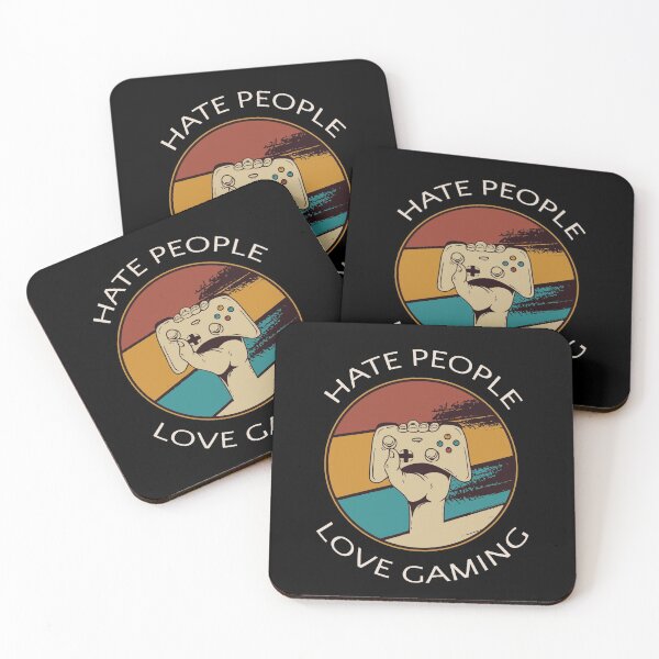 Item preview, Love Gaming - Hate People designed and sold by ArticaDesign.