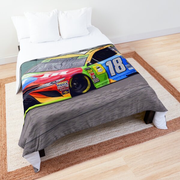 Kyle Busch racing 2018 Comforter