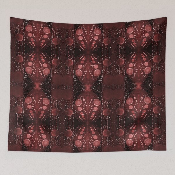 Item preview, Deep Red Psychedelic Magic Trip - Cosmic Consciousness designed and sold by ckylin.