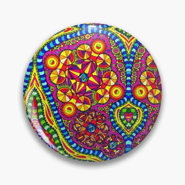 Item preview, Psychedelic Abstract colourful work 193 designed and sold by CallumHoare.