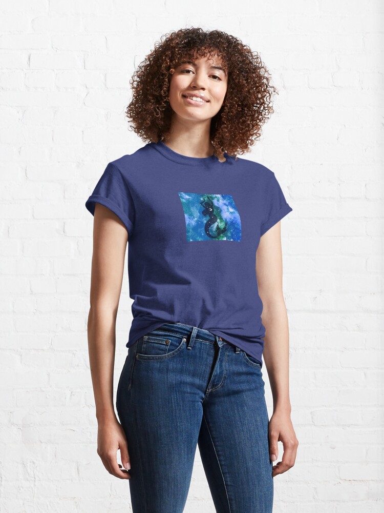 Thumbnail 4 of 7, Classic T-Shirt, The Cosmic Sea designed and sold by MeganSteer.