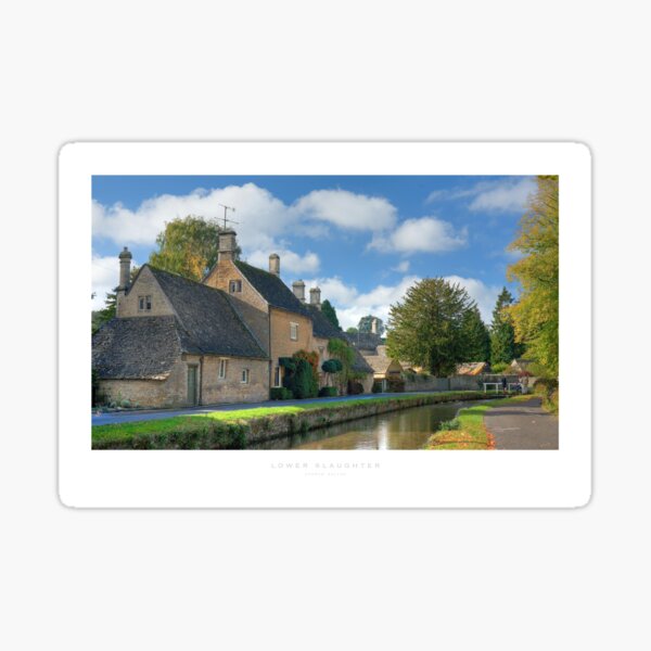 Lower Slaughter, Gloucestershire Sticker