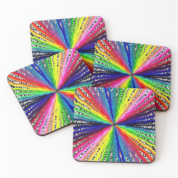 Item preview, Psychedelic Abstract colourful work 187 designed and sold by CallumHoare.