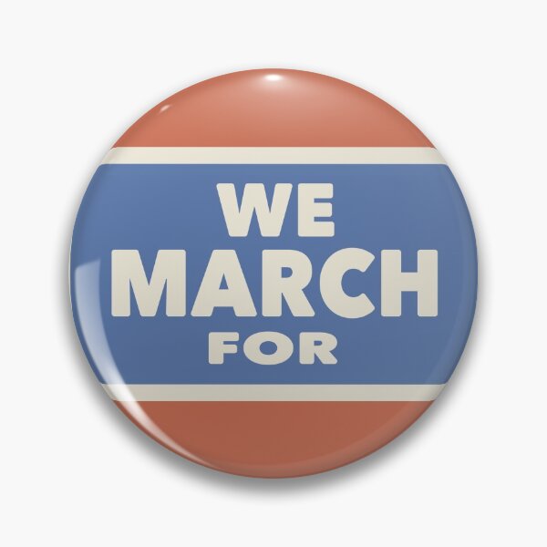 Item preview, WE MARCH (BLUE) designed and sold by madefresh.