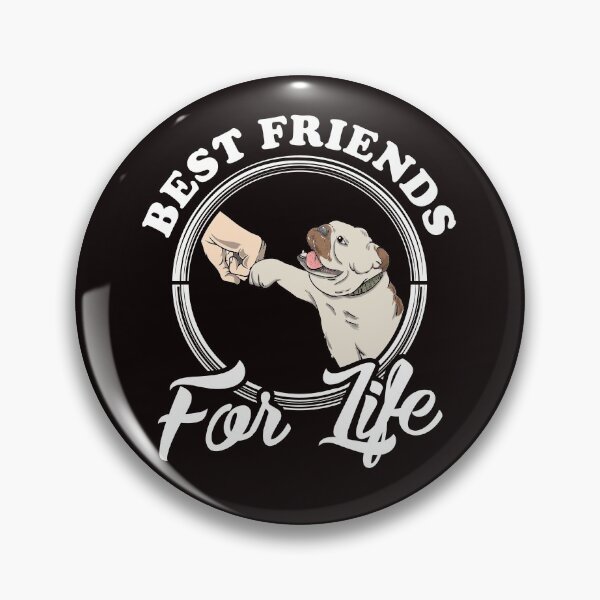 Item preview, English Bulldog Lover Design "Best Friends For Life" designed and sold by adsman68.