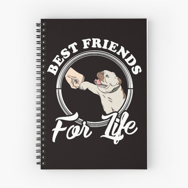 Item preview, English Bulldog Lover Design "Best Friends For Life" designed and sold by adsman68.