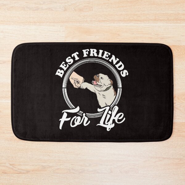 Item preview, English Bulldog Lover Design "Best Friends For Life" designed and sold by adsman68.