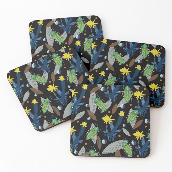 Item preview, cactus and bugs pattern designed and sold by Pacesyte.