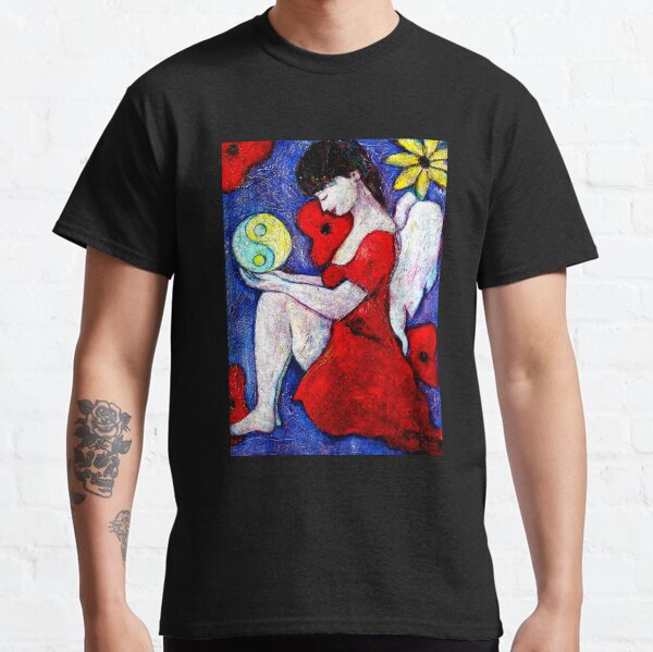 Karma, Angel image part of an Angel oracle card deck – MeMoment angel cards Classic T-Shirt