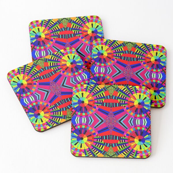 Item preview, Psychedelic Abstract colourful work 169 designed and sold by CallumHoare.