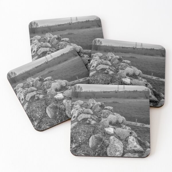 Item preview, Ancient stone wall in historical Roman camp in rural Norfolk, UK designed and sold by yackers1.