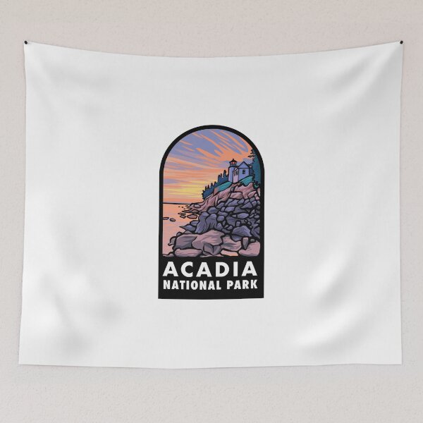 Item preview, Acadia National Park Badge designed and sold by HalpinDesign.