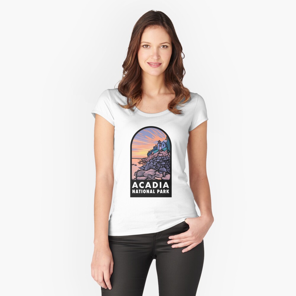 Item preview, Fitted Scoop T-Shirt designed and sold by HalpinDesign.
