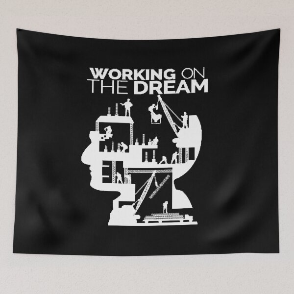 Item preview, WORK ON YOUR DREAM designed and sold by MotivationMafia.
