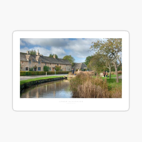 Lower Slaughter, Gloucestershire Sticker