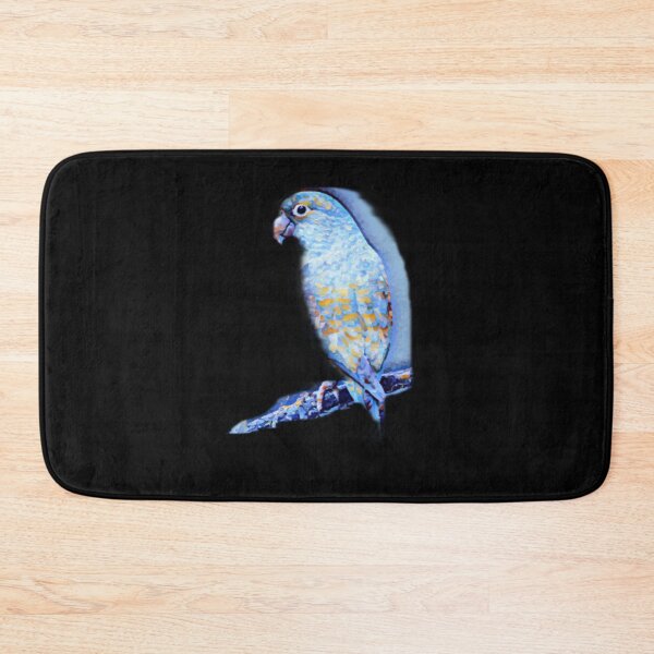 Item preview, Tropical Tropic blue bird parrot digital art watercolor illustration gift idea  designed and sold by conceptDVS.