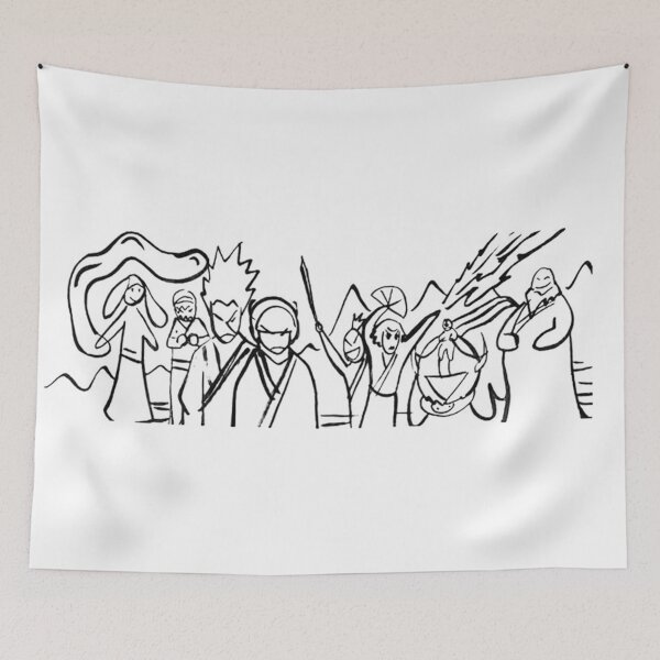 Item preview, Sokkas Drawing Team Avatar designed and sold by lizzychase.