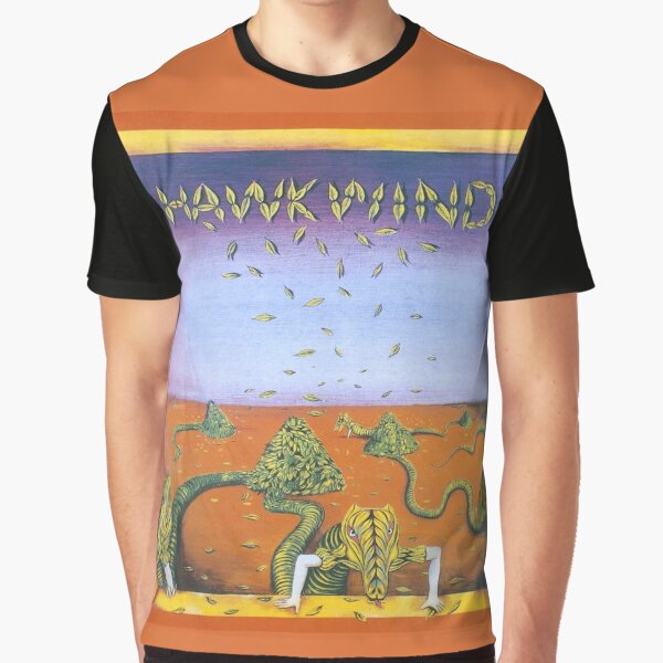 Hawkwind 1970 Band Graphic T-Shirt