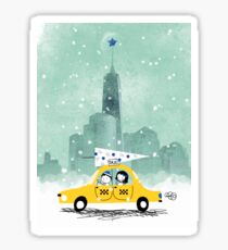 A New York Christmas Sticker