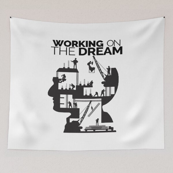 Item preview, WORK ON YOUR DREAM designed and sold by MotivationMafia.