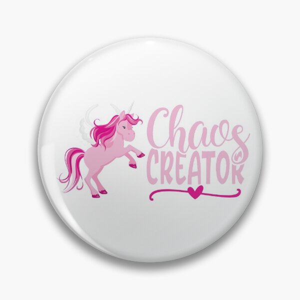 Item preview, Chaos Creator Pink Unicorn  designed and sold by ToniaKroeger.