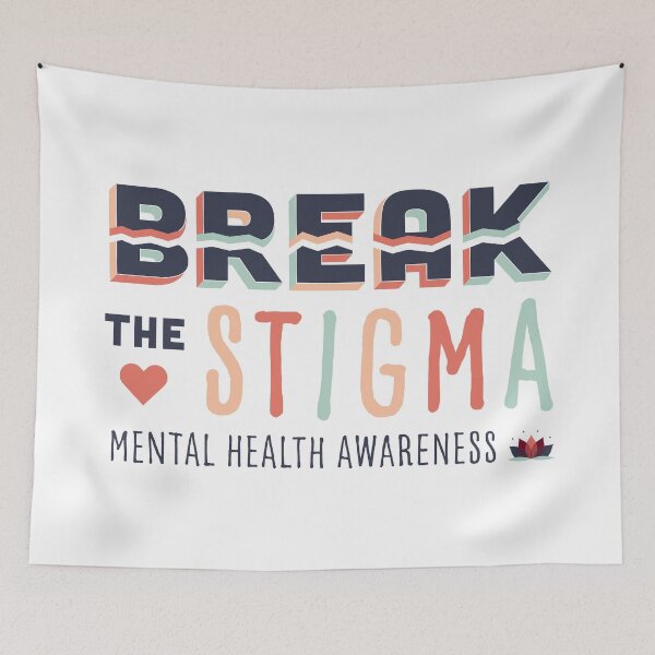 Item preview, Break the Stigma- Mental Health Awareness designed and sold by M-lee400.