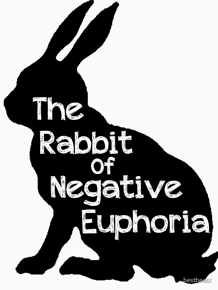 "Not a Happy Bunny" Essential TShirt for Sale by bestbeast Redbubble