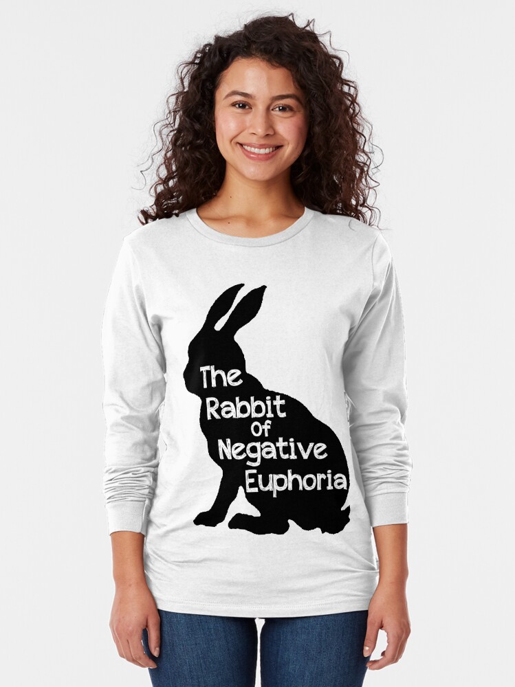 "Not a Happy Bunny" Tshirt by bestbeast Redbubble