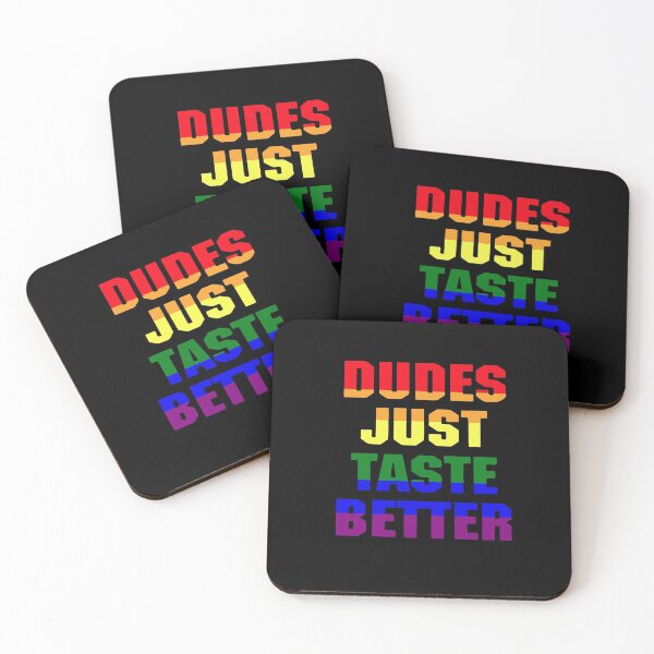 Item preview, DUDES JUST TASTE BETTER designed and sold by MG STORE.