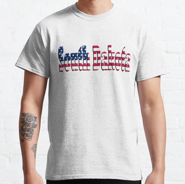 Item preview, South Dakota State Design With Stars and Striped Background designed and sold by Stuart Jones.
