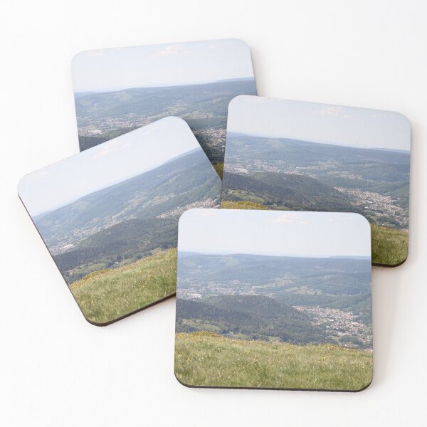 Item preview, Panoramic view of the valley from a medieval castle	 designed and sold by EstelleRossetti.
