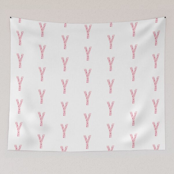 Item preview, Letter Y - pink / purple / white stars designed and sold by JessisArt.