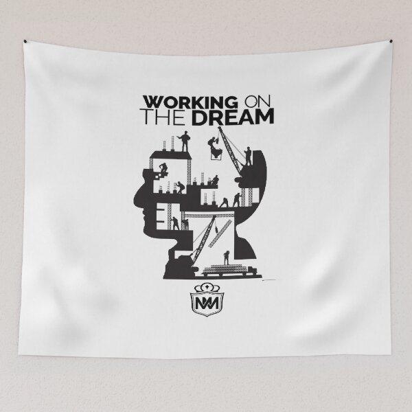 Item preview, WORK ON YOUR DREAM designed and sold by MotivationMafia.
