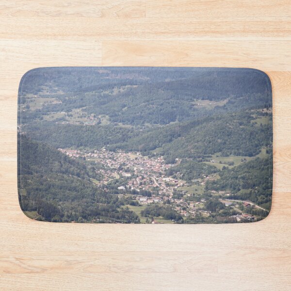Item preview, Panoramic view of the valley from a medieval castle	 designed and sold by EstelleRossetti.