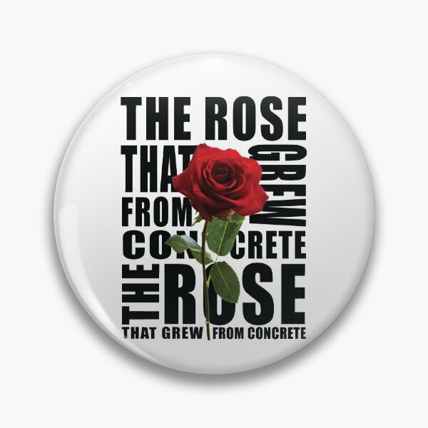 Item preview, The Rose That Grew From Concrete Inspirational Hip Hop designed and sold by JustLivinLife.