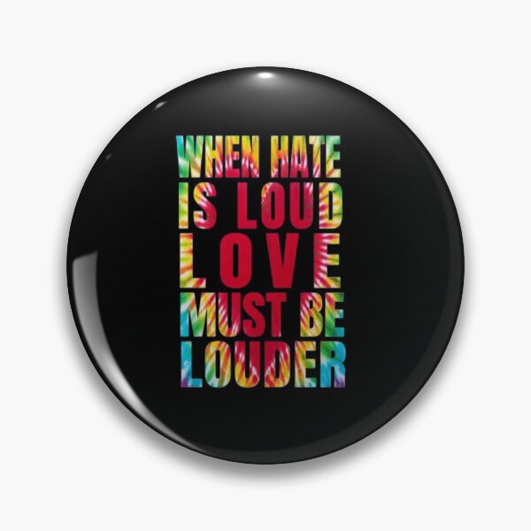 Item preview, When Hate is Loud Love Must Be Louder Peaceful protest Black Life Matters  designed and sold by marinn.