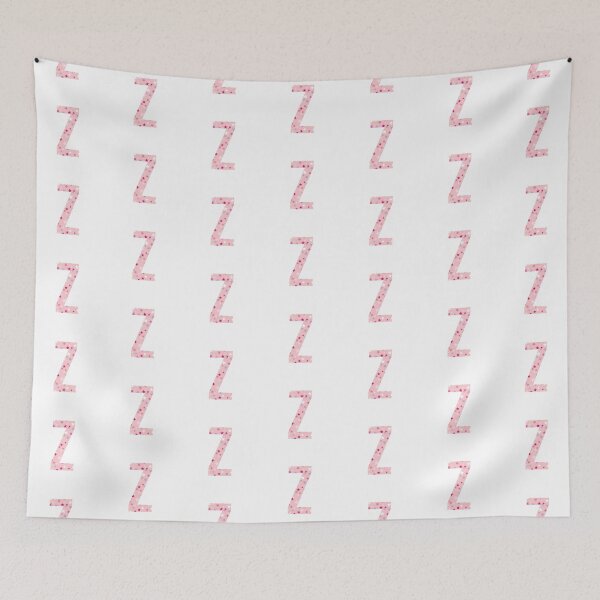 Item preview, Letter Z - pink / purple / white stars designed and sold by JessisArt.