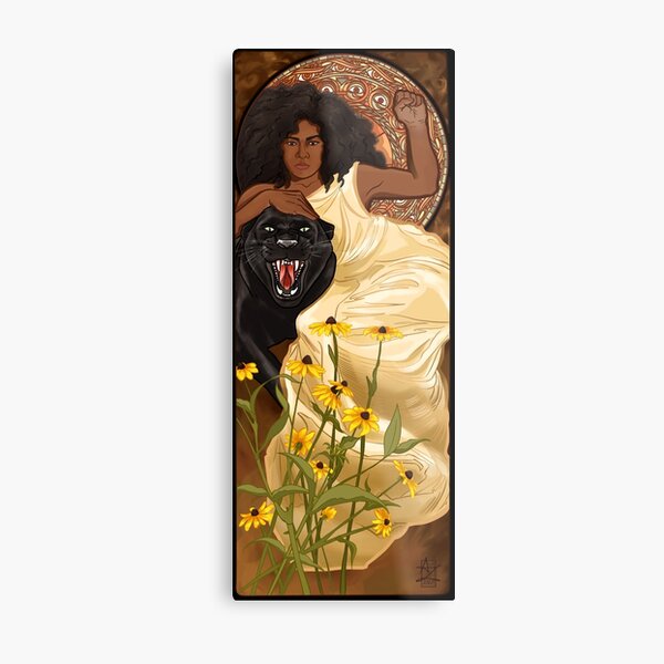 Black Lives Matter donation art Metal Print