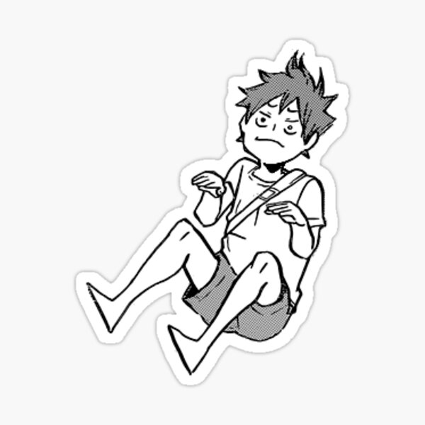 Haikyuu Hinata Stickers Redbubble