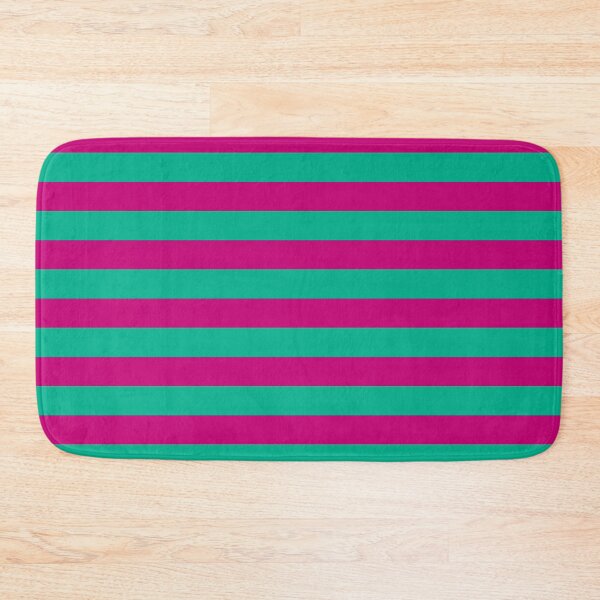 Item preview, Teal & Bright Pink Stripes Pattern designed and sold by CTADesigns.