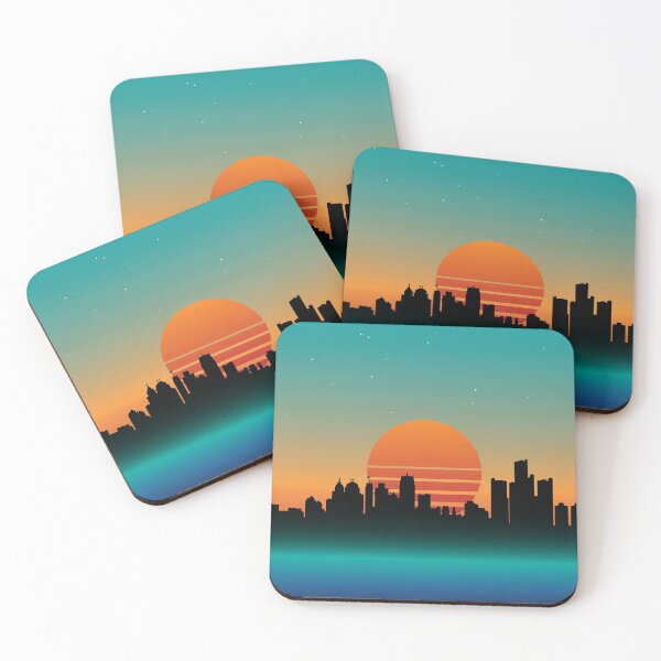 Item preview, Detroit City Sunrise designed and sold by steinibe.