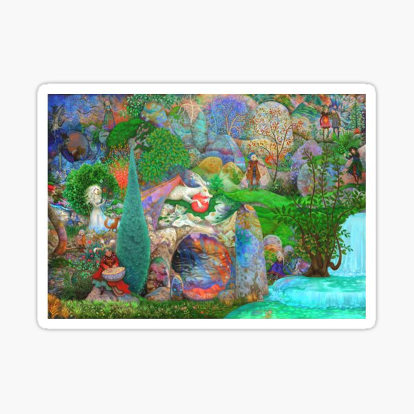 The Garden of Delights Sticker